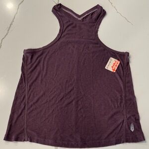 FP Movement by Free People Dark Purple Tank Top XS NWT